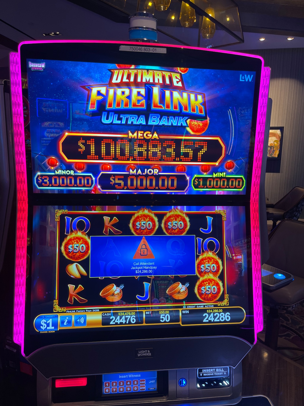 Vencedor de Jackpot em Slot 75bet